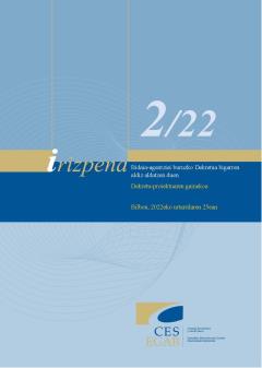 2/22 Irizpena, urtarrilaren 25koa, Bidaia-agentziei buruzko Dekretua bigarren aldiz aldatzen duen Dekretu-proiektuaren gainekoa